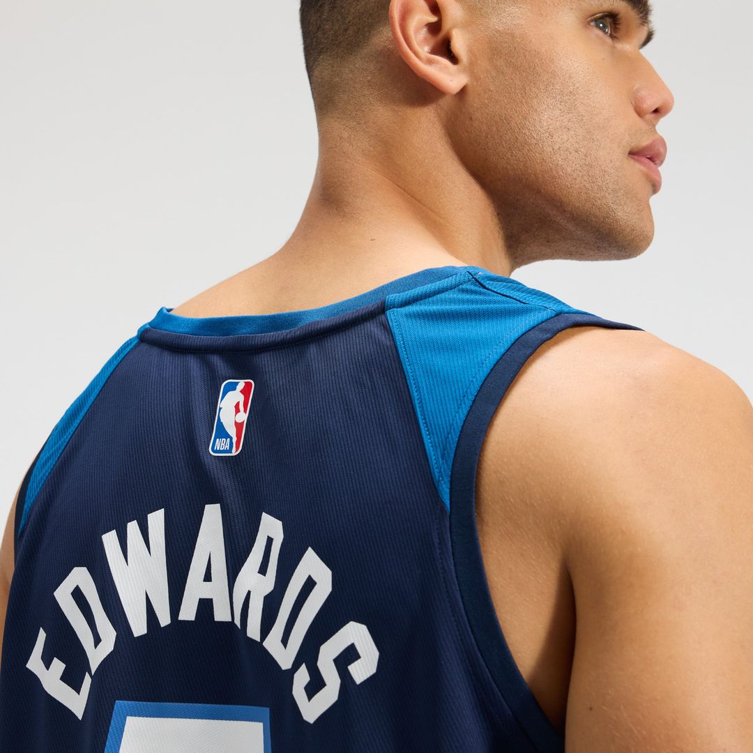 Anthony Edwards Minnesota Timberwolves Fanatics Fast Break Replica Player Jersey - Icon Edition - Navy | NBA Fan Gear