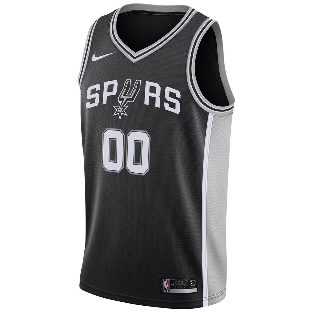 San Antonio Spurs Nike Swingman Custom Jersey Black - Icon Edition | NBA Fan Gear