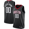 Houston Rockets Nike Swingman Custom Jersey Black - Statement Edition | NBA Fan Gear