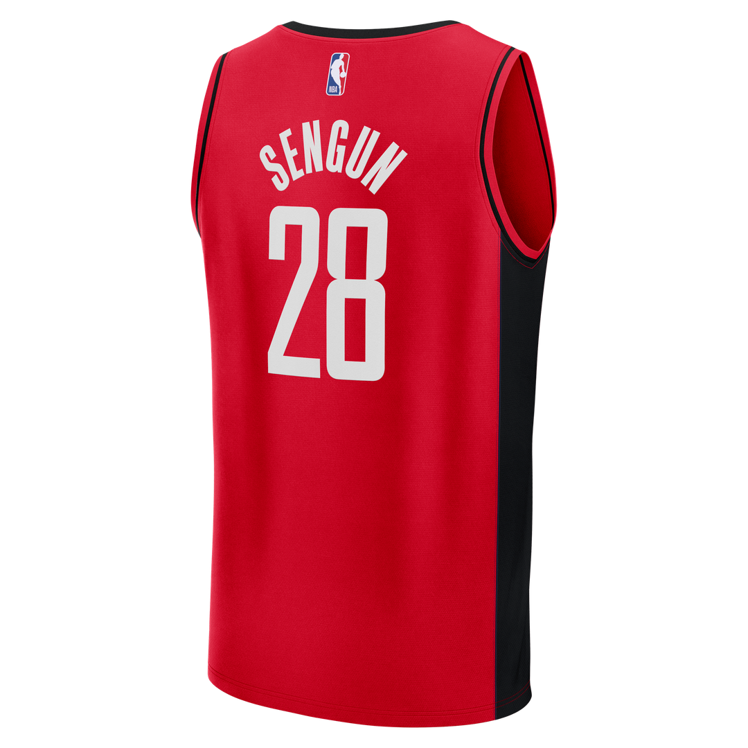 Alperen Şengün Houston Rockets Fanatics Fast Break Replica Jersey - Red - Icon Edition | NBA Fan Gear