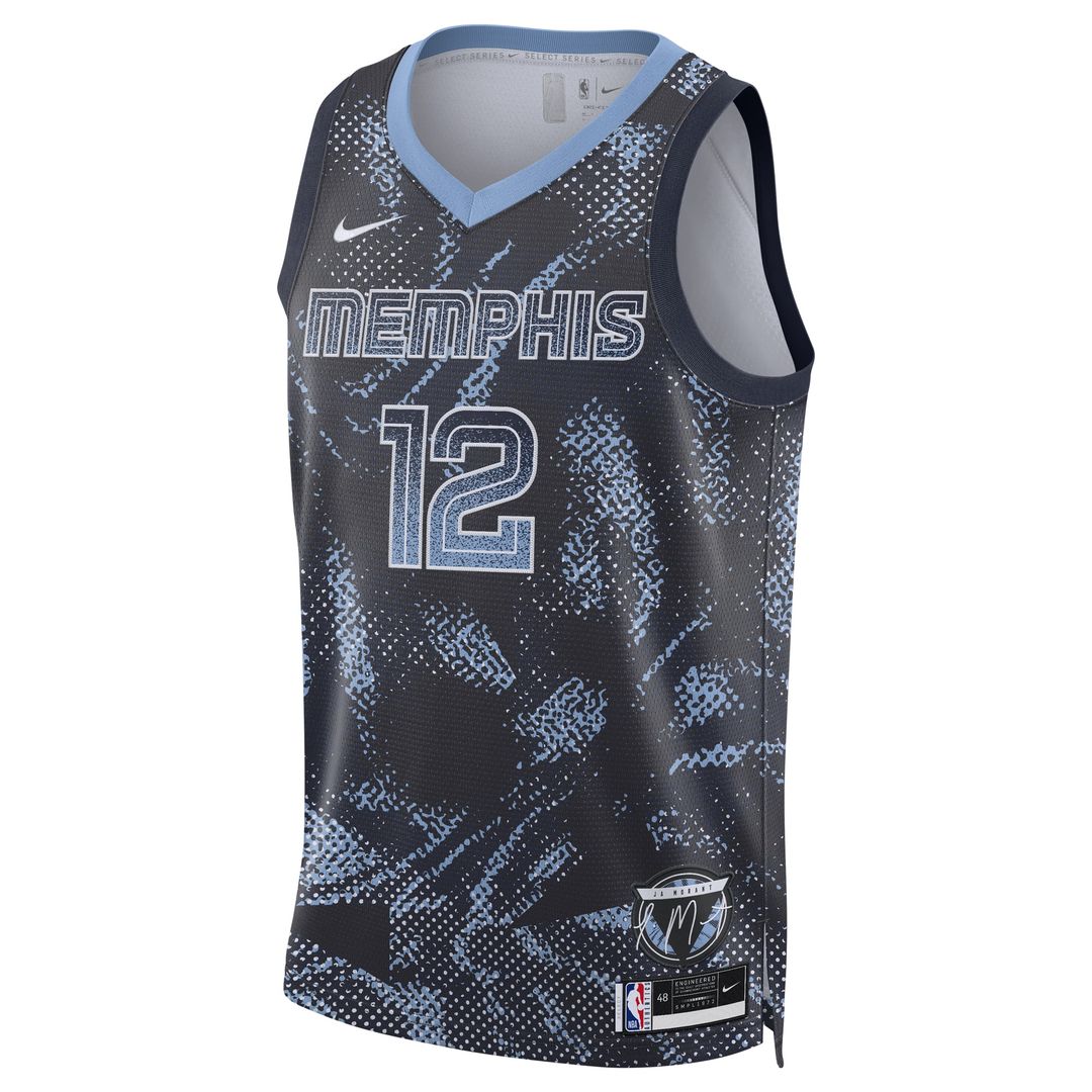 Ja Morant Memphis Grizzlies Nike Unisex 2025 Select Series Swingman Player Jersey - Navy | NBA Fan Gear