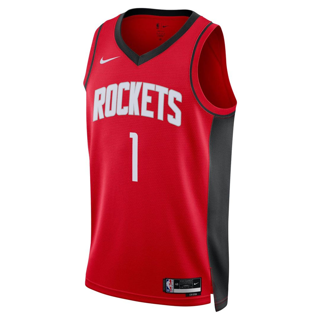 Amen Thompson Houston Rockets Nike Unisex Swingman Player Jersey - Icon Edition - Red | NBA Fan Gear