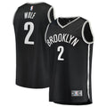 Daniel Wolf Brooklyn Nets Fanatics Fast Break Replica Jersey - Black - Icon Edition | NBA Fan Gear