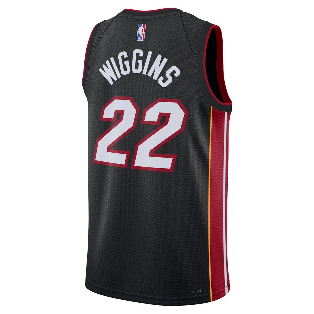 Andrew Wiggins Miami Heat Nike Unisex Swingman Player Jersey - Icon Edition - Black | NBA Fan Gear