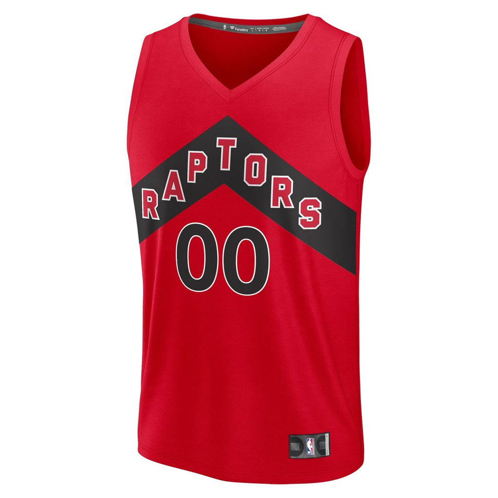 Toronto Raptors Fanatics Fast Break Custom Jersey - Icon Edition - Red | NBA Fan Gear