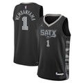 Victor Wembanyama San Antonio Spurs Jordan Brand Youth Swingman Jersey - Statement Edition - Black | NBA Fan Gear