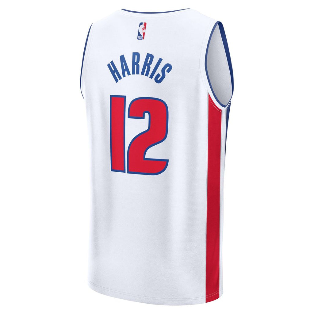 Tobias Harris Detroit Pistons Fanatics Fast Break Replica Player Jersey - Association Edition - White | NBA Fan Gear