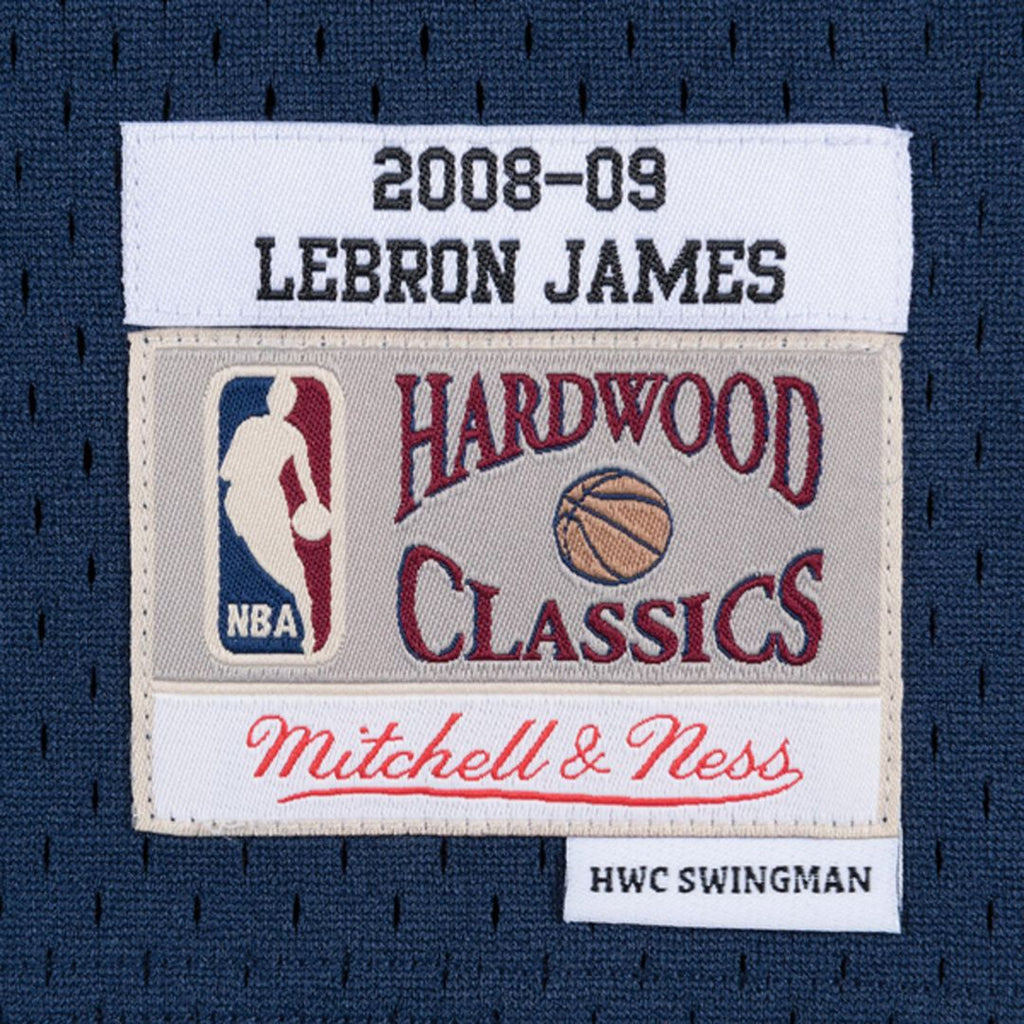 LeBron James Cleveland Cavaliers Mitchell & Ness Hardwood Classics Swingman Jersey - Navy | NBA Fan Gear