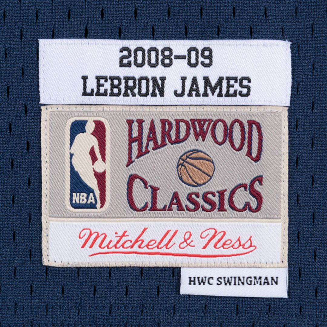 LeBron James Cleveland Cavaliers Mitchell & Ness Hardwood Classics Swingman Jersey - Navy | NBA Fan Gear