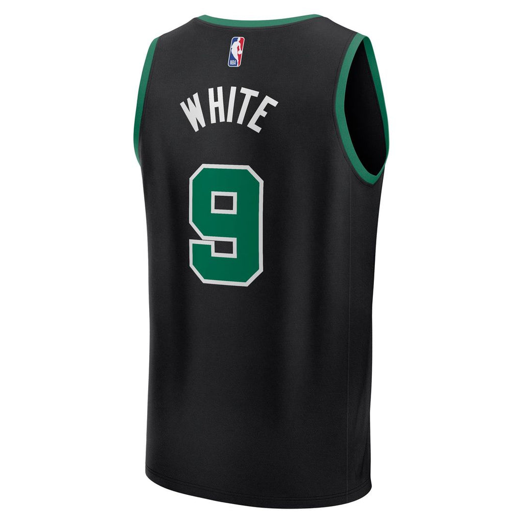 Derrick White Boston Celtics Fanatics Fast Break Replica Player Jersey - Statement Edition - Black | NBA Fan Gear