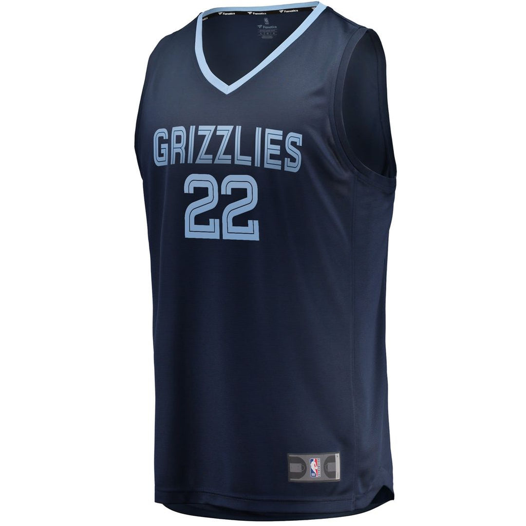 Desmond Bane Memphis Grizzlies Fanatics Fast Break Replica Jersey - Icon Edition - Navy | NBA Fan Gear