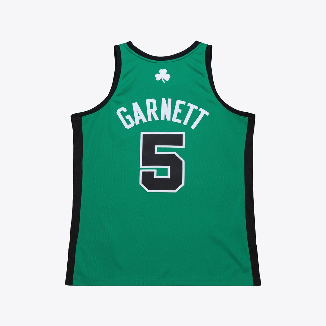 Kevin Garnett Boston Celtics Mitchell & Ness 2007-08 Hardwood Classics Authentic Jersey - Kelly Green | NBA Fan Gear