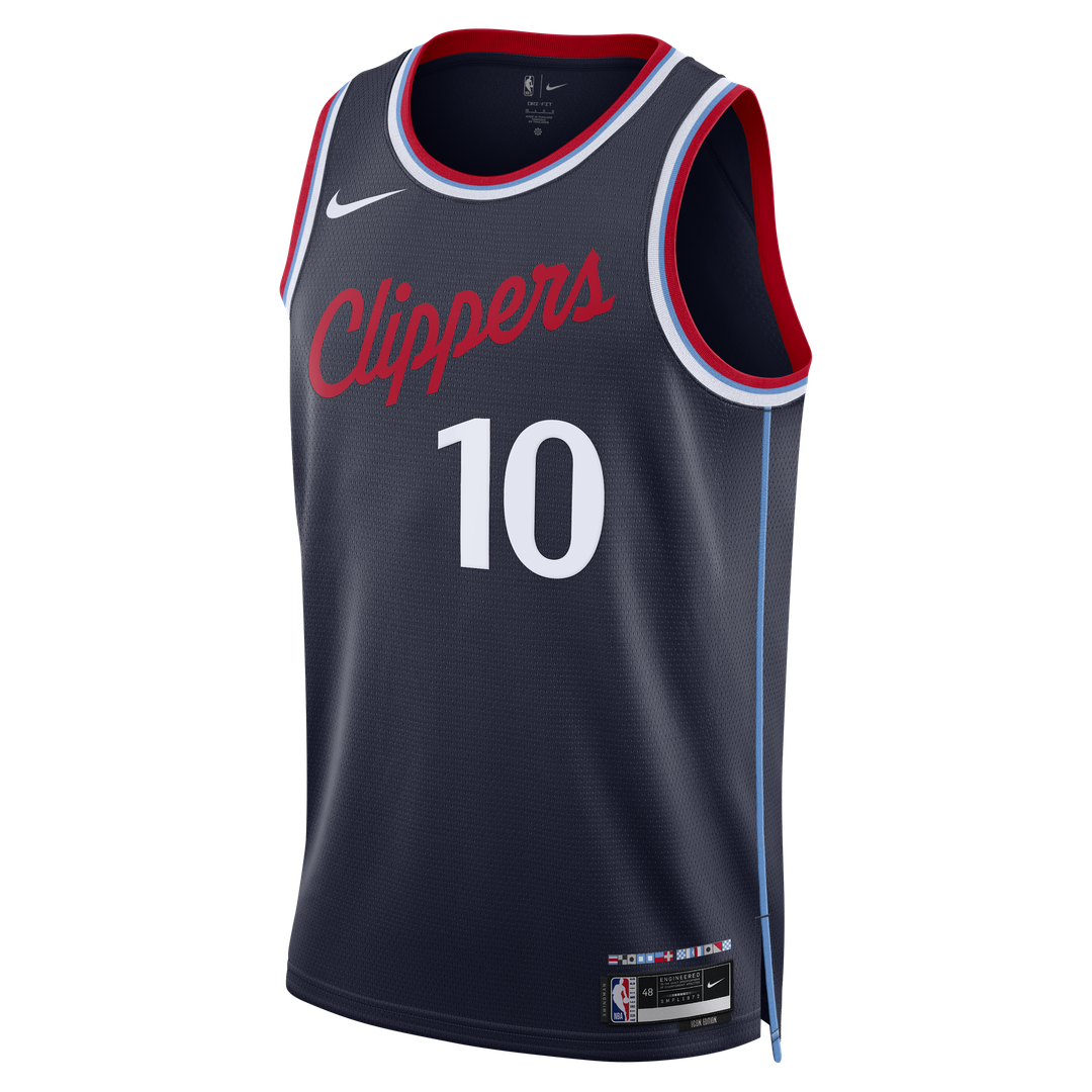 Darius Garland LA Clippers Nike Unisex Swingman Jersey - Icon Edition - Navy | NBA Fan Gear