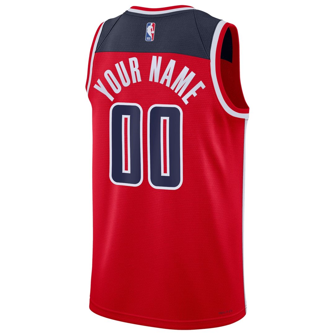 Washington Wizards Nike Unisex Swingman Custom Jersey Red - Icon Edition | NBA Fan Gear