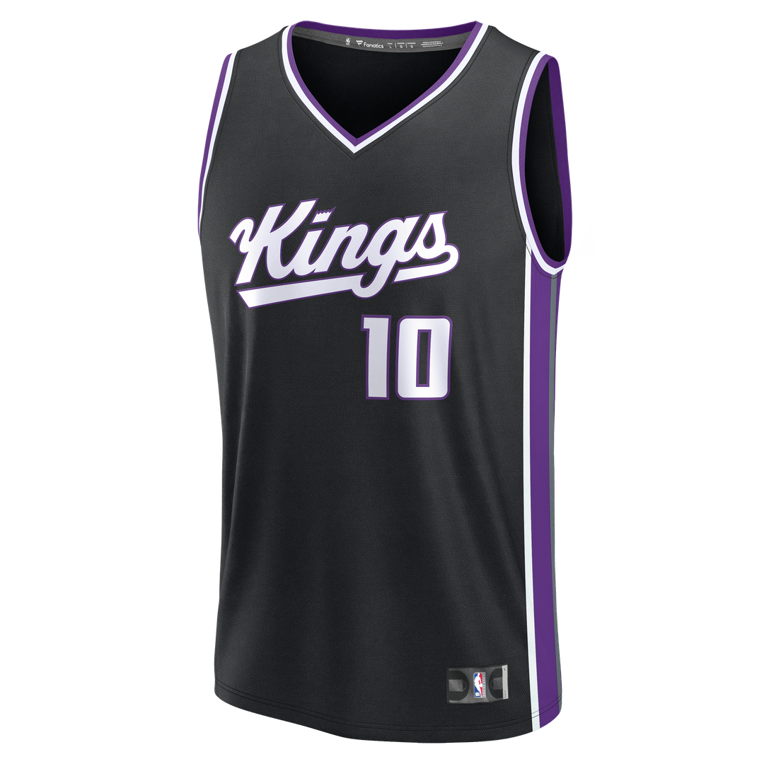 DeMar DeRozan Sacramento Kings Fanatics Fast Break Replica Player Jersey - Icon Edition - Black | NBA Fan Gear