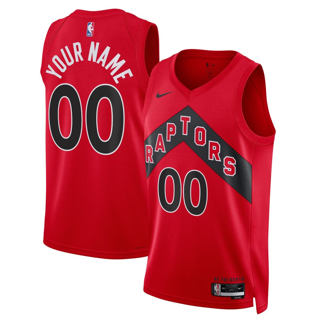 Toronto Raptors Nike Unisex Swingman Custom Jersey White - Association Edition | NBA Fan Gear