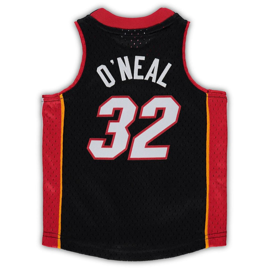 Shaquille O'Neal Miami Heat Mitchell & Ness Infant 2005/ 06 Hardwood Classics Retired Player Jersey - Black | NBA Fan Gear