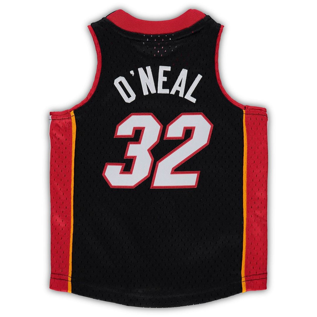 Shaquille O'Neal Miami Heat Mitchell & Ness Infant 2005/ 06 Hardwood Classics Retired Player Jersey - Black | NBA Fan Gear
