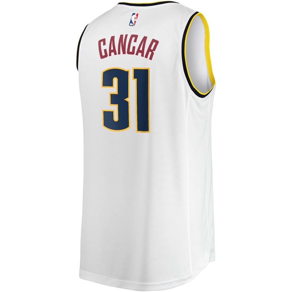 Vlatko Cancar Denver Nuggets Fanatics Fast Break Player Jersey - Association Edition - White | NBA Fan Gear