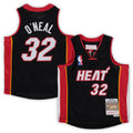 Shaquille O'Neal Miami Heat Mitchell & Ness Infant 2005/ 06 Hardwood Classics Retired Player Jersey - Black | NBA Fan Gear