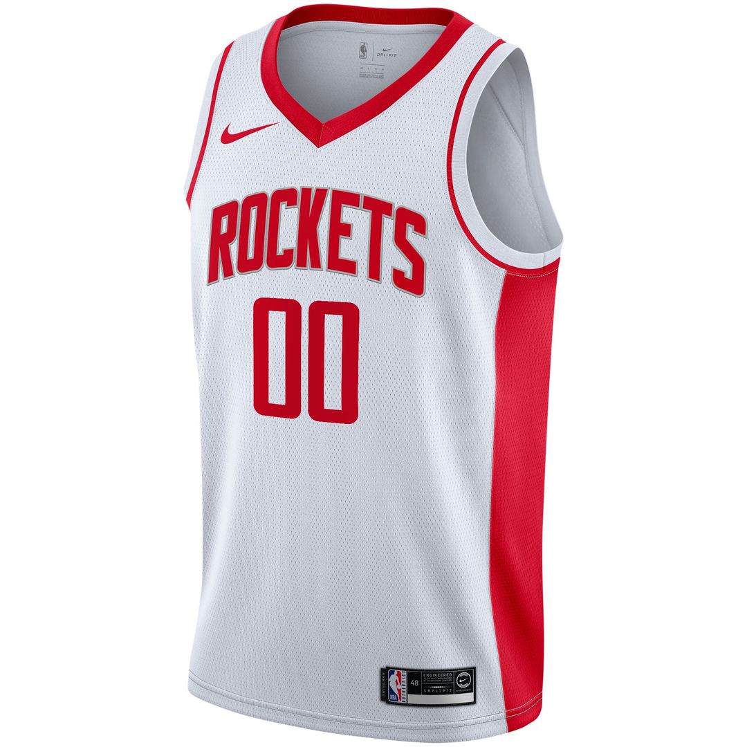 Houston Rockets Nike 2020/ 21 Swingman Custom Jersey - Association Edition - White | NBA Fan Gear