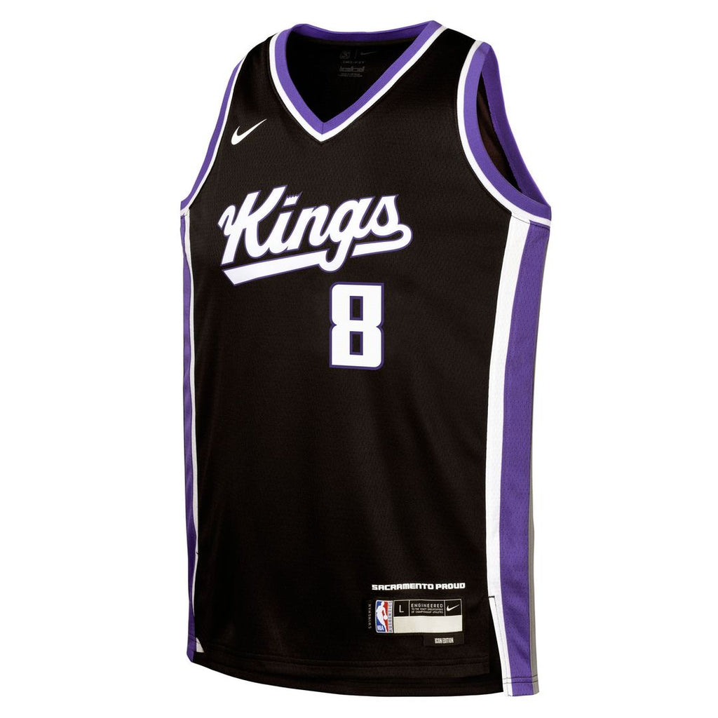 Zach LaVine Sacramento Kings Nike Youth Swingman Jersey - Icon Edition - Black | NBA Fan Gear