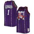 Tracy McGrady Toronto Raptors Mitchell & Ness Big & Tall Hardwood Classics 1998/ 99 Swingman Jersey - Purple | NBA Fan Gear