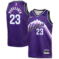Lauri Markkanen Utah Jazz Nike Youth Icon Edition Swingman Jersey - Purple | NBA Fan Gear