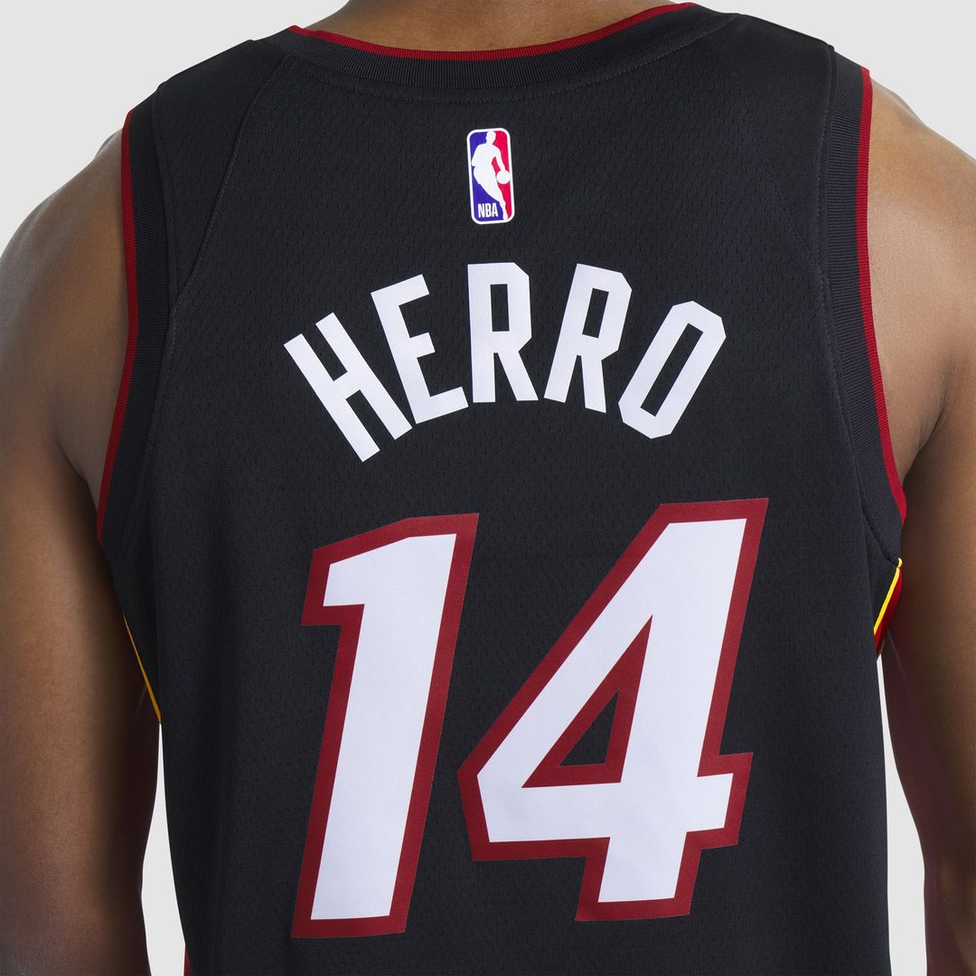 Tyler Herro Miami Heat Nike Unisex Swingman Jersey - Icon Edition - Black | NBA Fan Gear