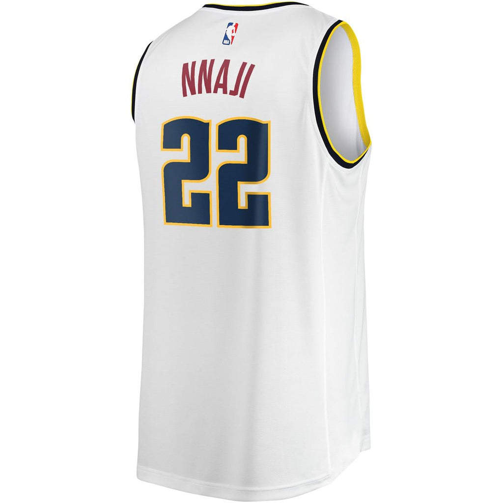 Zeke Nnaji Denver Nuggets Fanatics Fast Break Player Jersey - Association Edition - White | NBA Fan Gear