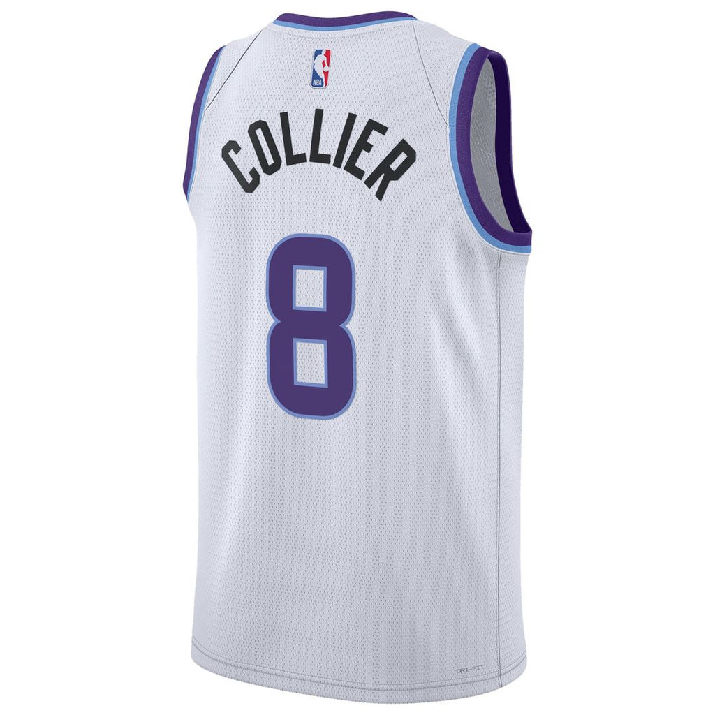Isaiah Collier Utah Jazz Nike Unisex Swingman Jersey - Association Edition - White | NBA Fan Gear