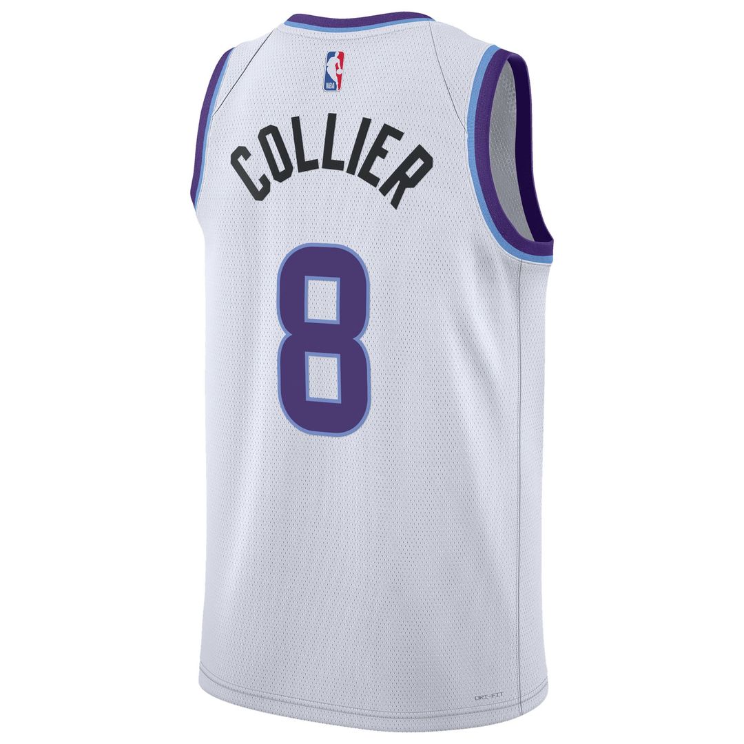 Isaiah Collier Utah Jazz Nike Unisex Swingman Jersey - Association Edition - White | NBA Fan Gear