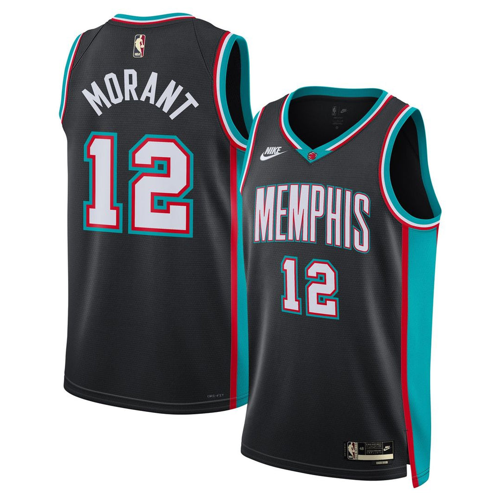 Ja Morant Memphis Grizzlies Nike Unisex Swingman Jersey - Classic Edition - Black | NBA Fan Gear