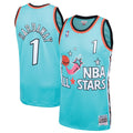 Penny Hardaway 1996 NBA All-Star Game Mitchell & Ness Hardwood Classics Swingman Jersey - Teal | Fan Gear