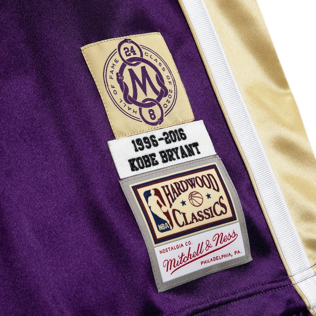 Kobe Bryant Los Angeles Lakers Mitchell & Ness Hall of Fame Class of 2020 #8 Authentic Jersey - Purple | NBA Fan Gear