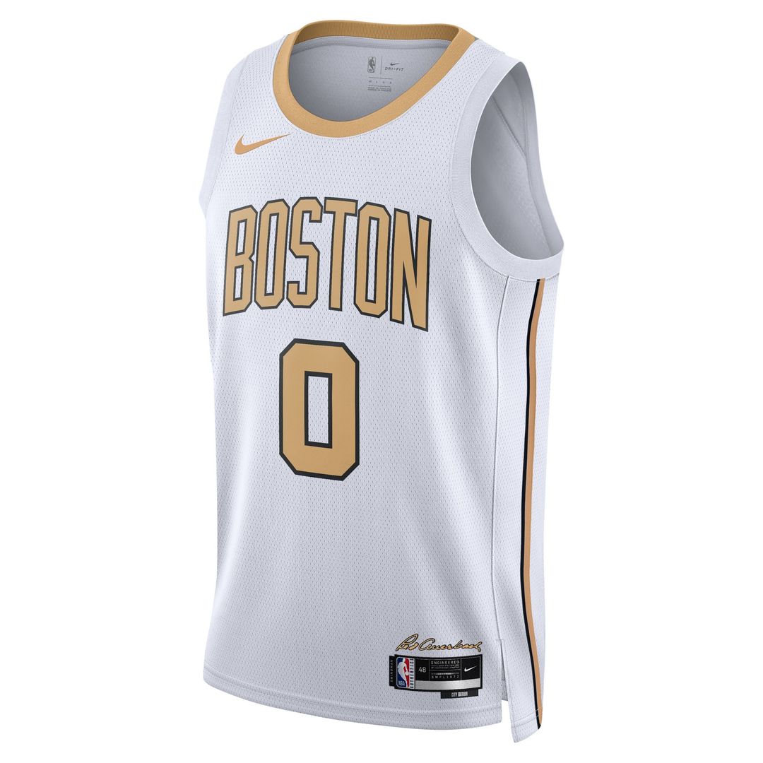 Jayson Tatum Boston Celtics Nike Unisex 2025/ 26 Swingman Jersey - White - City Edition | NBA Fan Gear
