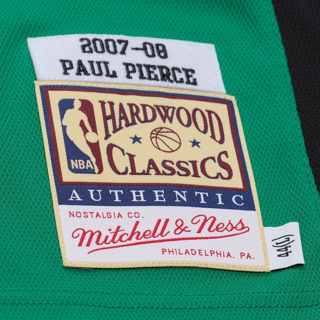 Paul Pierce Boston Celtics Mitchell & Ness 2007-08 Hardwood Classics Authentic Jersey - Kelly Green | NBA Fan Gear