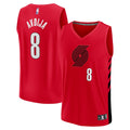 Deni Avdija Portland Trail Blazers Fanatics Fast Break Player Jersey - Statement Edition - Red | NBA Fan Gear