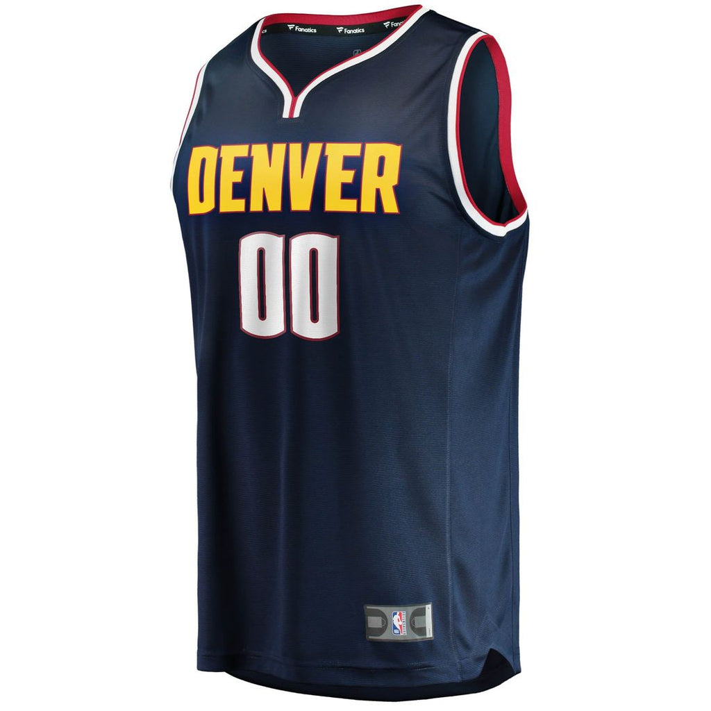Denver Nuggets Fanatics Youth Fast Break Custom Replica Jersey Navy - Icon Edition | NBA Fan Gear