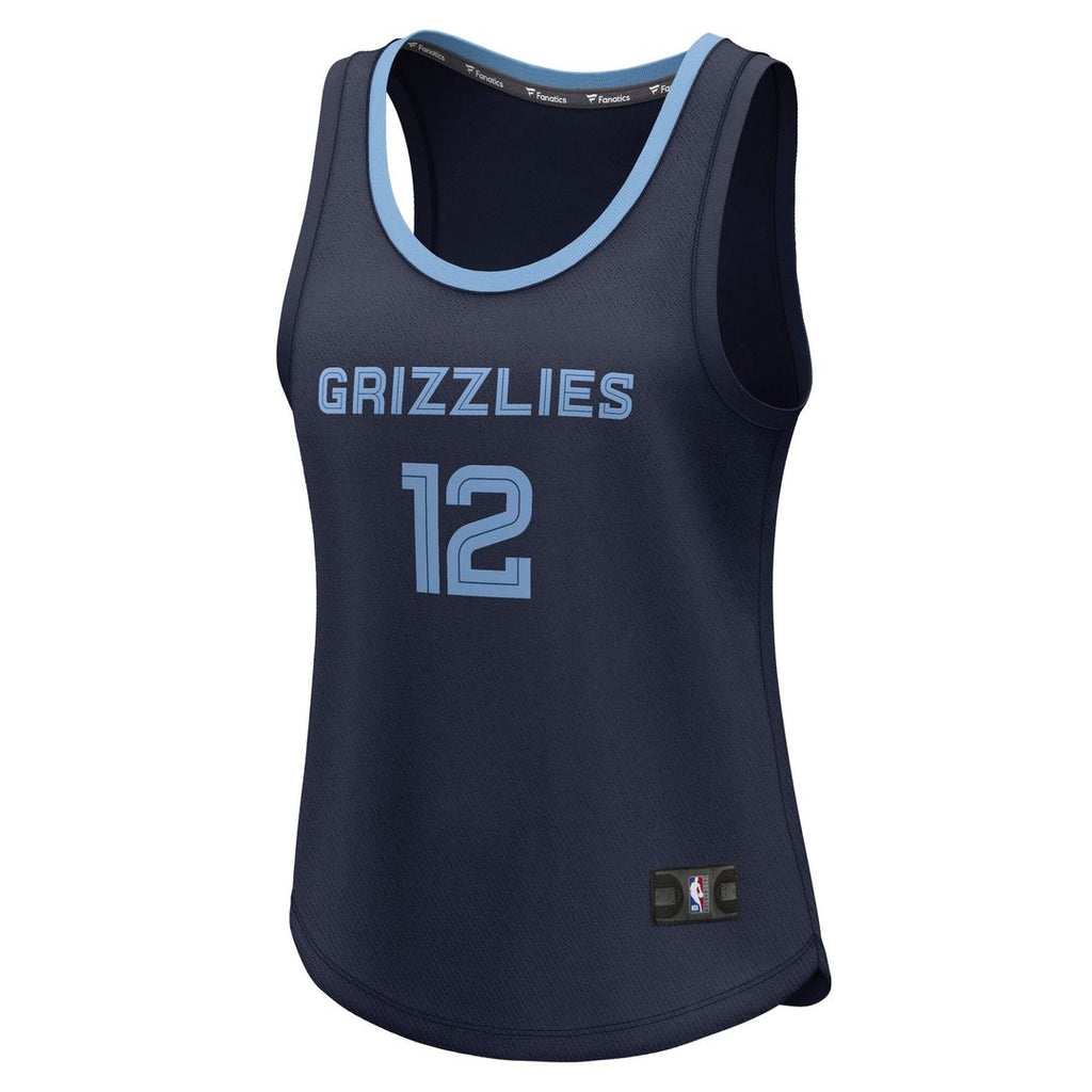 Ja Morant Memphis Grizzlies Fanatics Women's Fast Break Player Jersey - Icon Edition - Navy | NBA Fan Gear