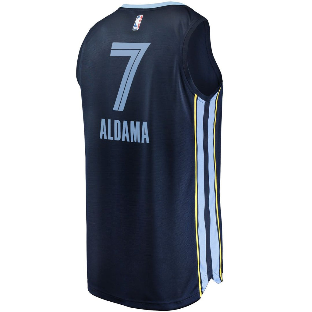 Santi Aldama Memphis Grizzlies Fanatics Fast Break Replica Jersey - Icon Edition - Navy | NBA Fan Gear