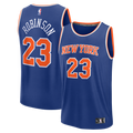 Mitchell Robinson New York Knicks Fanatics Youth Fast Break Replica Jersey - Blue - Icon Edition | NBA Fan Gear