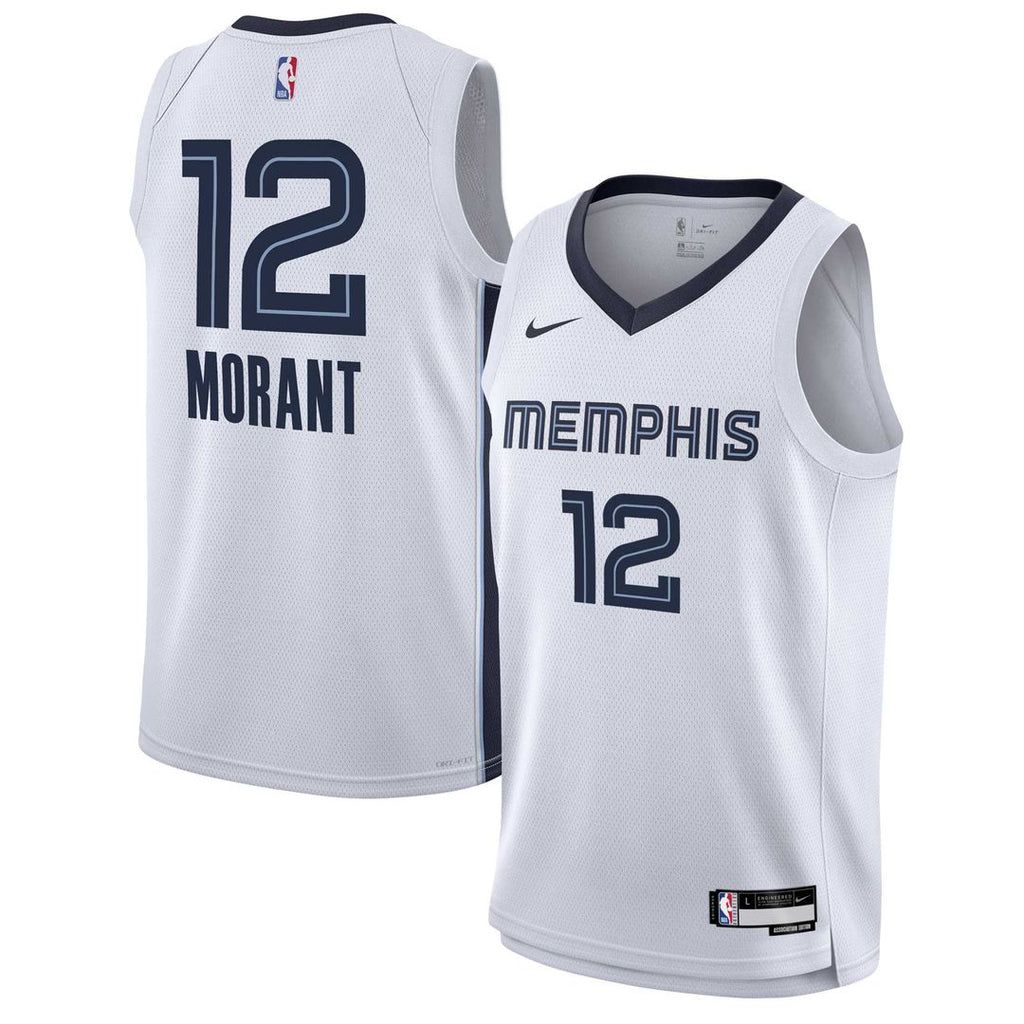 Ja Morant Memphis Grizzlies Nike Youth Swingman Jersey - Association Edition - White | NBA Fan Gear