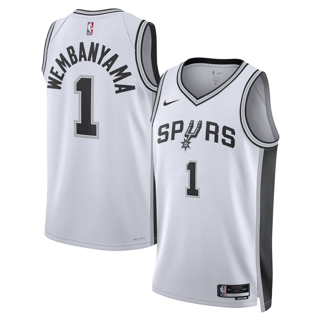 Victor Wembanyama San Antonio Spurs Nike Unisex Swingman Jersey - Association Edition - White | NBA Fan Gear