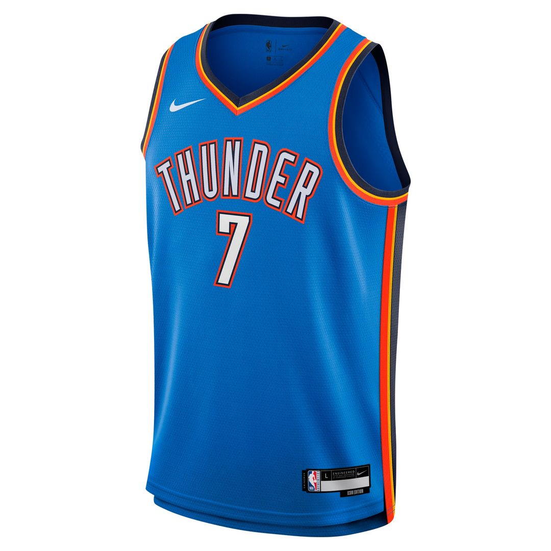 Chet Holmgren Oklahoma City Thunder Nike Youth Swingman Jersey - Icon Edition - Blue | NBA Fan Gear
