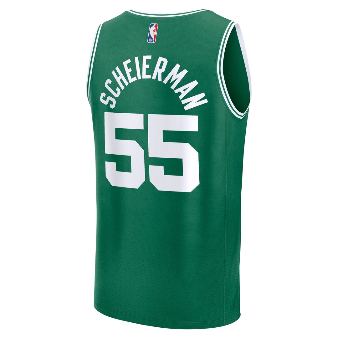 Baylor Scheierman Boston Celtics Fanatics 2024 NBA Draft Fast Break Player Jersey - Icon Edition - Kelly Green | Fan Gear