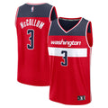 CJ McCollum Washington Wizards Fanatics Fast Break Replica Player Jersey - Icon Edition - Red | NBA Fan Gear