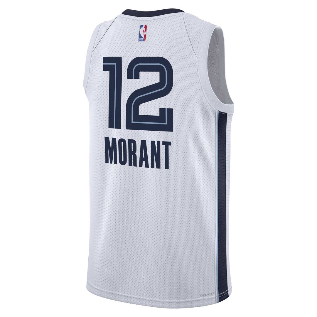 Ja Morant Memphis Grizzlies Nike Youth Swingman Jersey - Association Edition - White | NBA Fan Gear