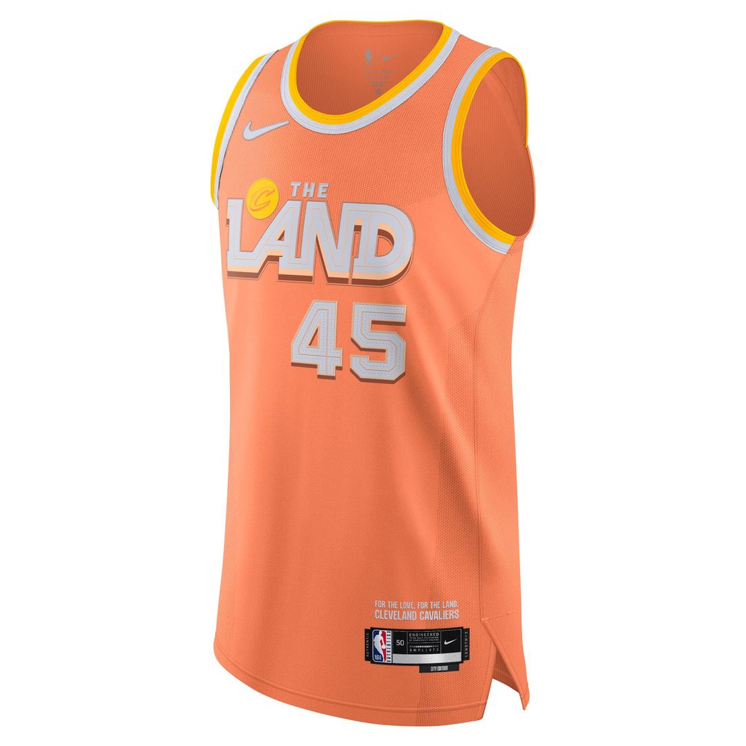 Donovan Mitchell Cleveland Cavaliers Nike Unisex 2025/ 26 Authentic Jersey - City Edition - Orange | NBA Fan Gear