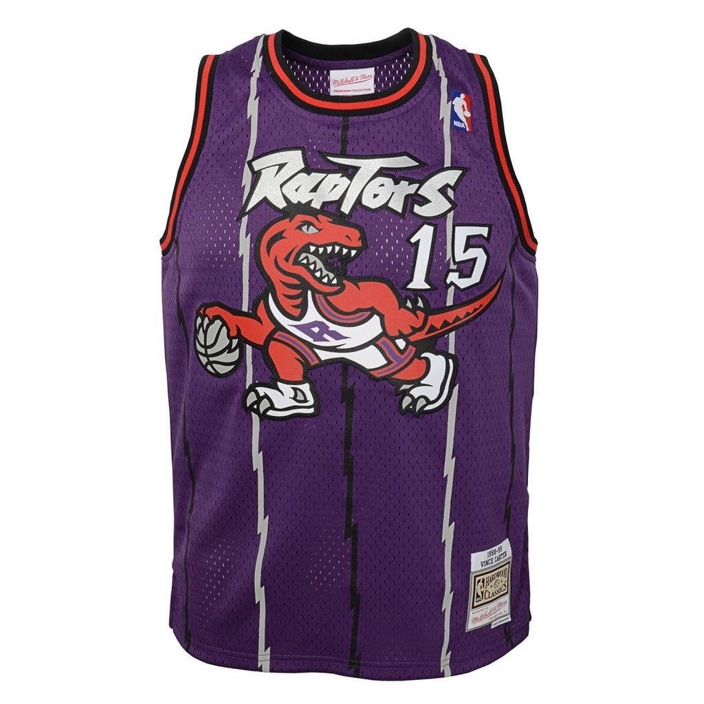 Vince Carter Toronto Raptors Toddler 1998/ 99 Swingman Jersey - Purple | Mitchell & Ness NBA Fan Gear